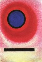 Wassily Kandinsky. Blauer Kreis II, 1925