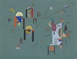 Wassily Kandinsky. Vertikale Akzente, 1942