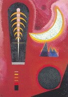 Wassily Kandinsky. Loses im Rot, 1925