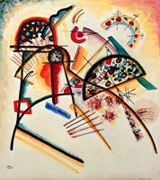 Wassily Kandinsky. Komposition (rot, gelb, schwarz)	, 1923